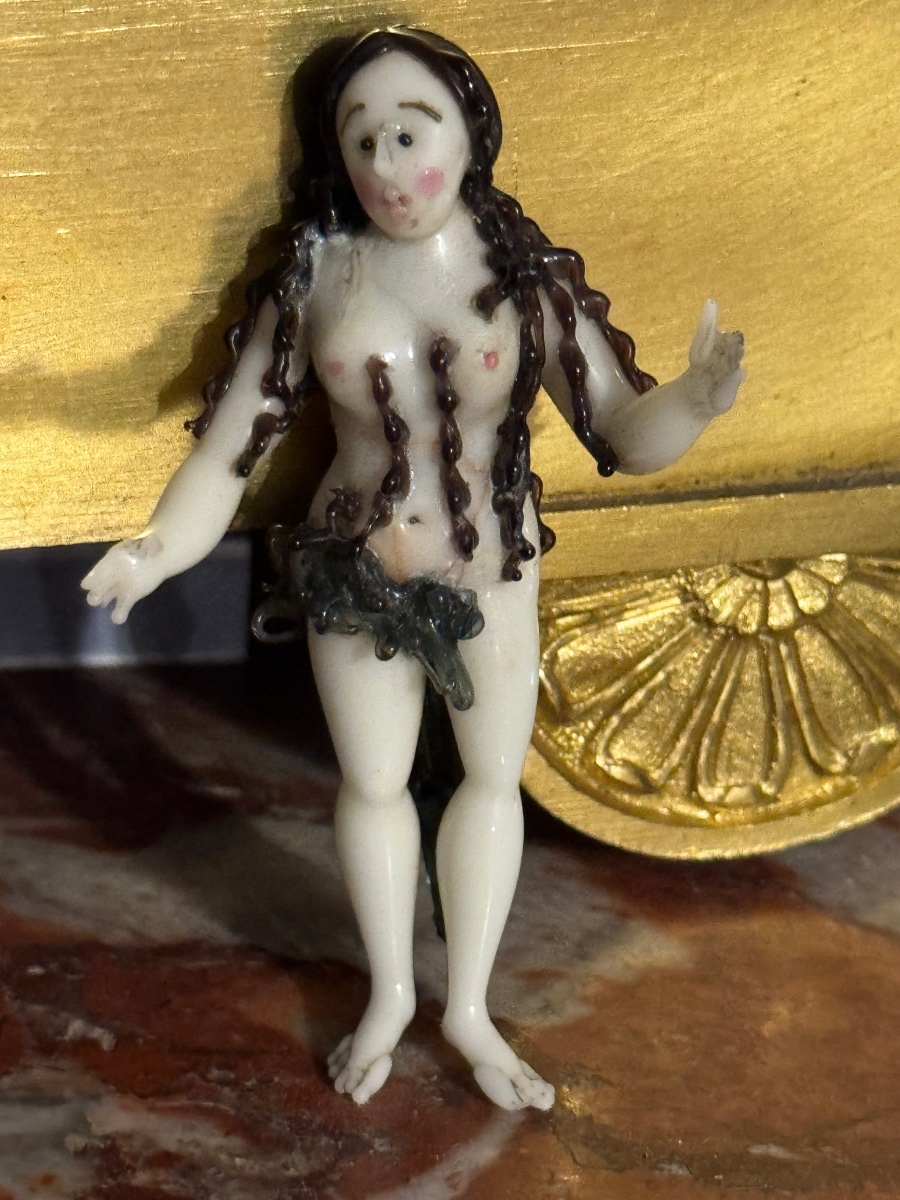 St. Mary Magdalene, Made Of Nevers Spun Glass – 18th Century-photo-4