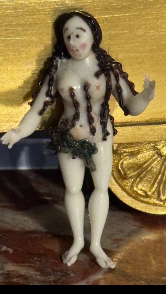 St. Mary Magdalene, Made Of Nevers Spun Glass – 18th Century