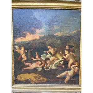 Revival Of The Work "mars Et Venus" By Nicolas Poussin