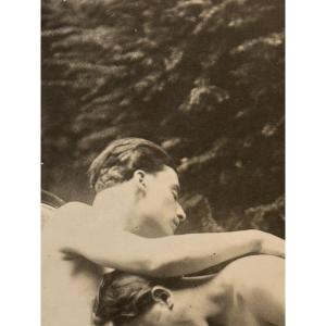 Rare Photographie Pornographique Homosexuels  Vers 1930 
