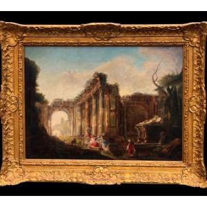 Fantastic Ruins According To Hubert Robert 