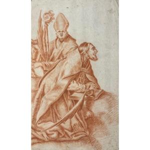 Two Martyred Saints, One Of Them A Bishop