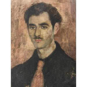 Portrait de Léo Fortel , fils du prince de Croÿ