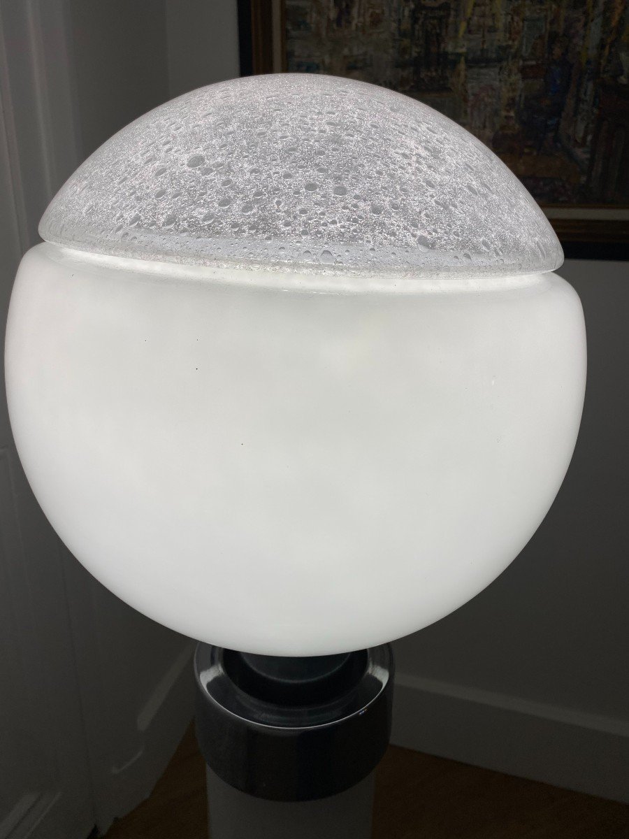 Small Vintage Murano Light Fixture-photo-4