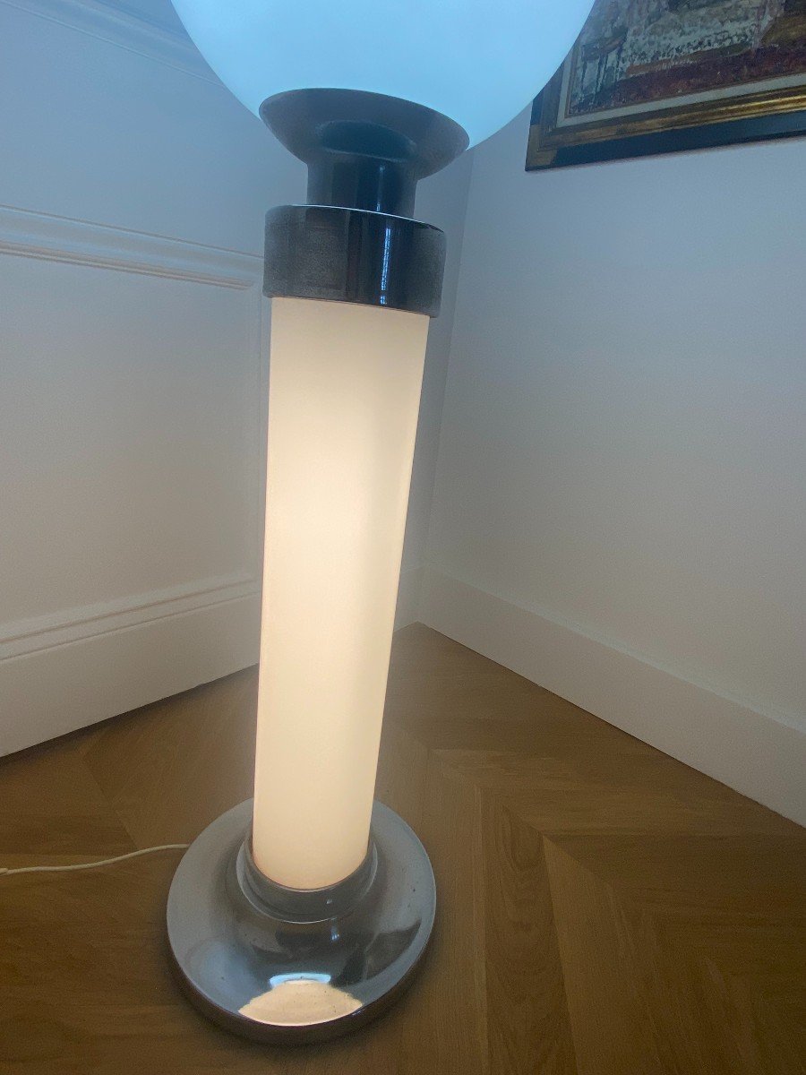 Small Vintage Murano Light Fixture-photo-4