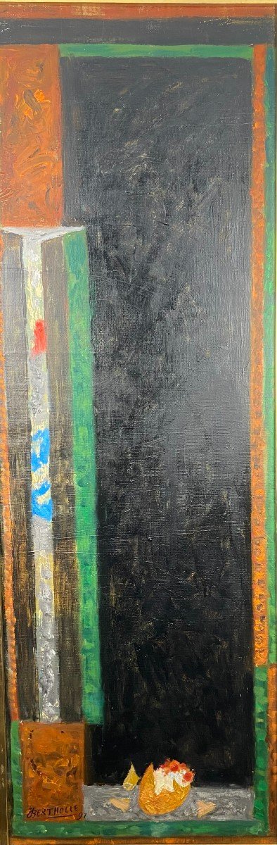Painting “the Egg” Jean Bertholle (1909-1996)