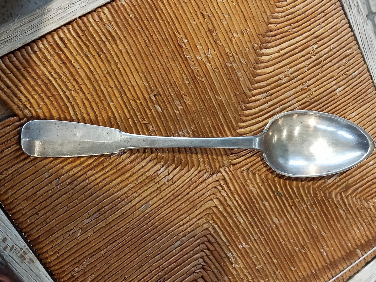 Silver Stewing Spoon Hallmarked Second Rooster 1809-1818