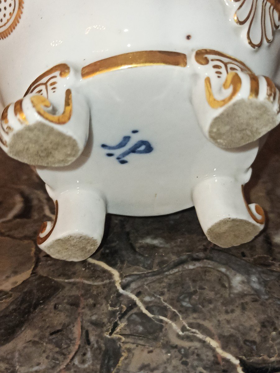 Part Of A Paris Porcelain Tea Service Signed Jacob Petit, Circa 1840-photo-4