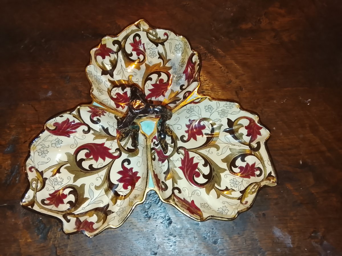 Gien Earthenware Serving Dish, Circa 1870