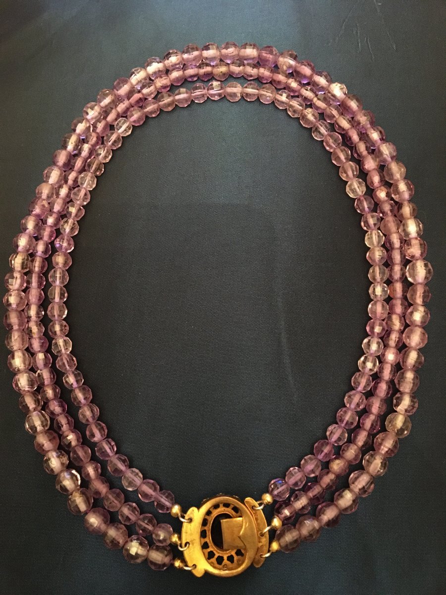 Améthyste Necklace -photo-2