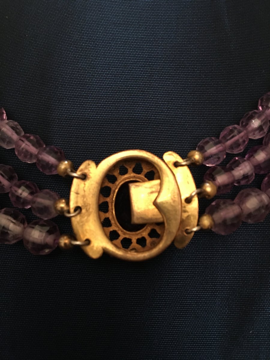 Améthyste Necklace -photo-3