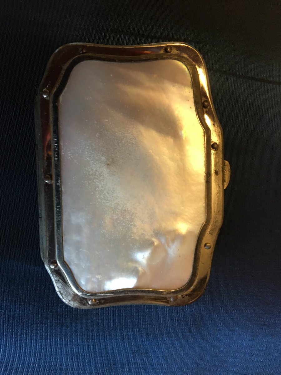 Wallet Steel Mother Of Pearl And Silver XIX-photo-3
