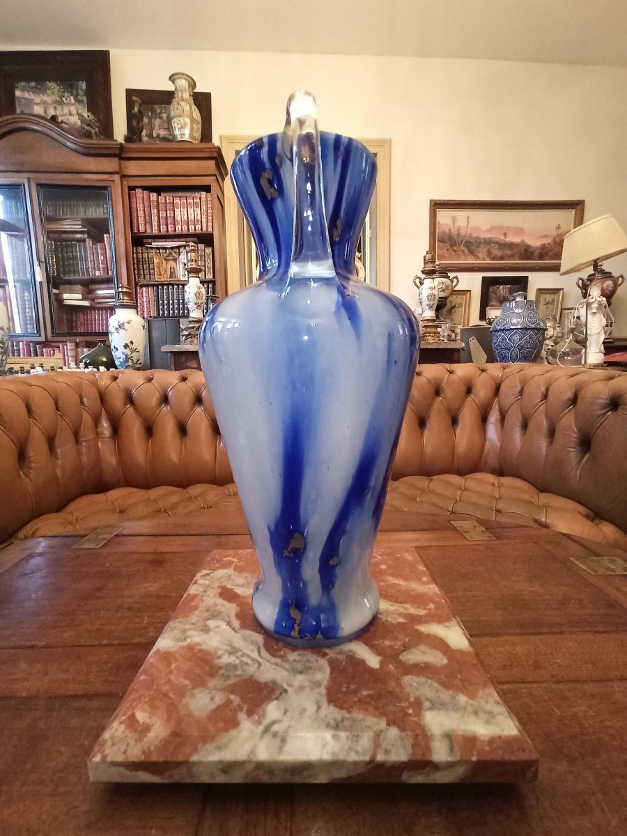 Beautiful Murano Glass Vase Circa 1950-photo-2