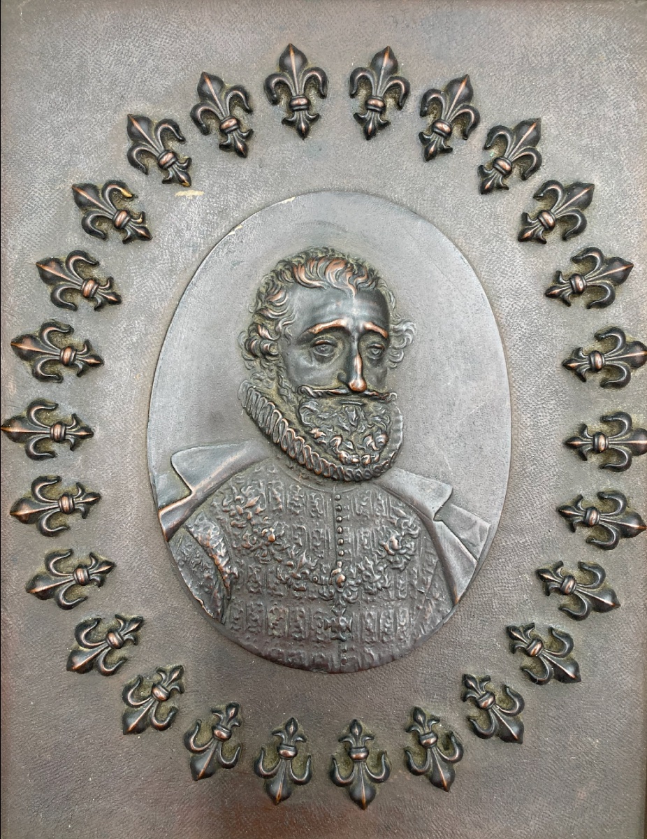 Portrait In Medallion Of Henry IV (1840-1850)-photo-2
