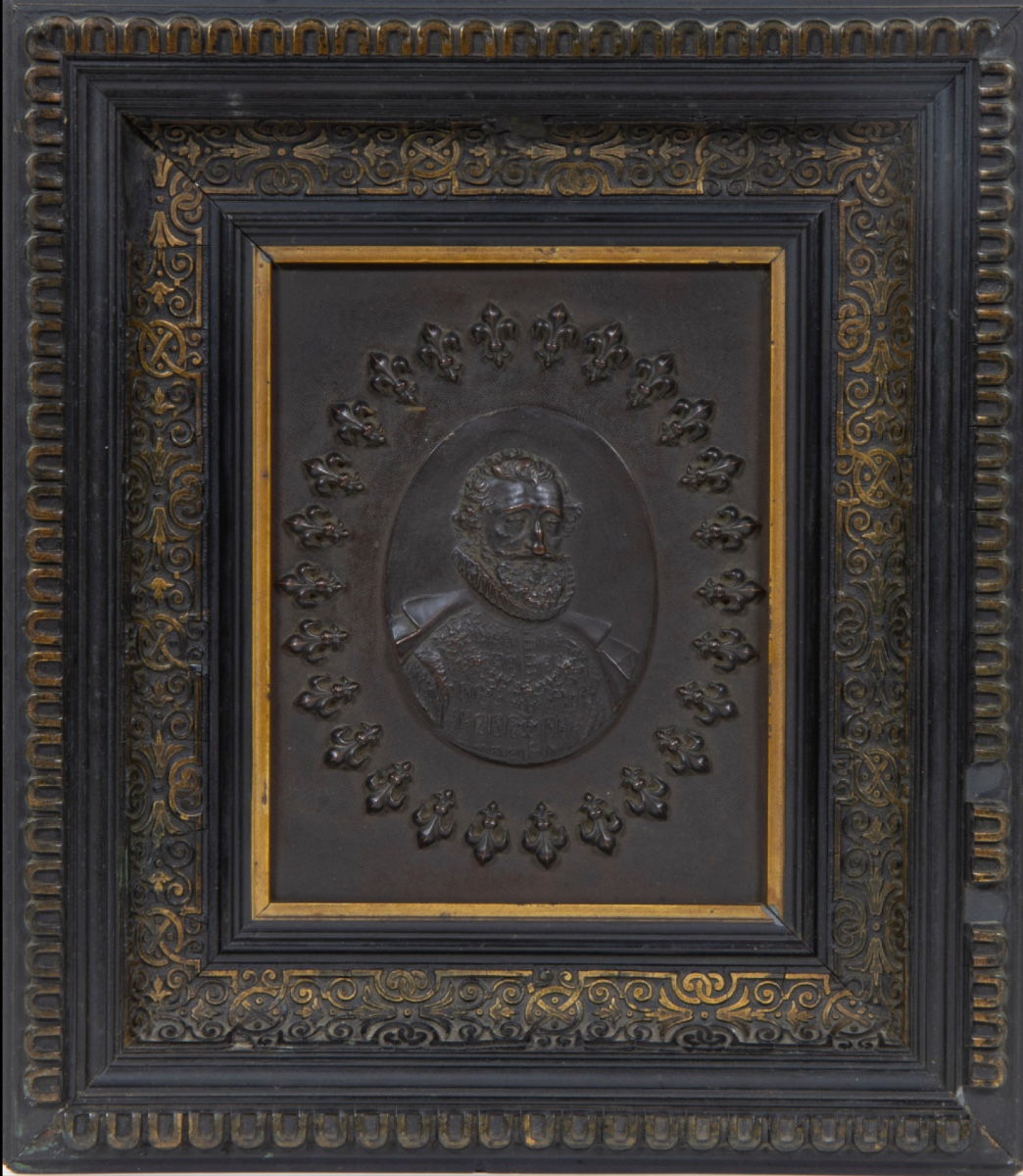 Portrait In Medallion Of Henry IV (1840-1850)