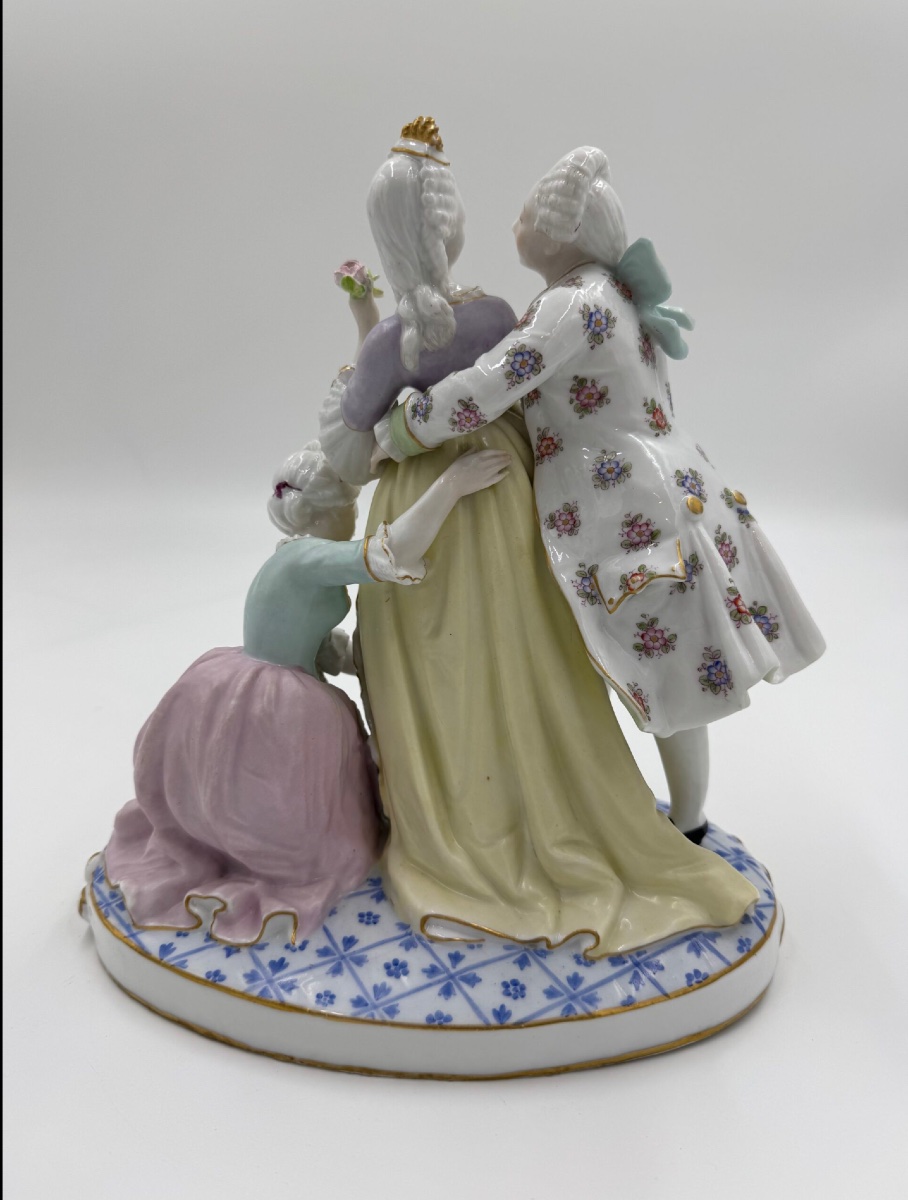 Groupe De Porcelaine, Porcelaine De Paris, Eugène-marx Clauss (1870-1880)-photo-1