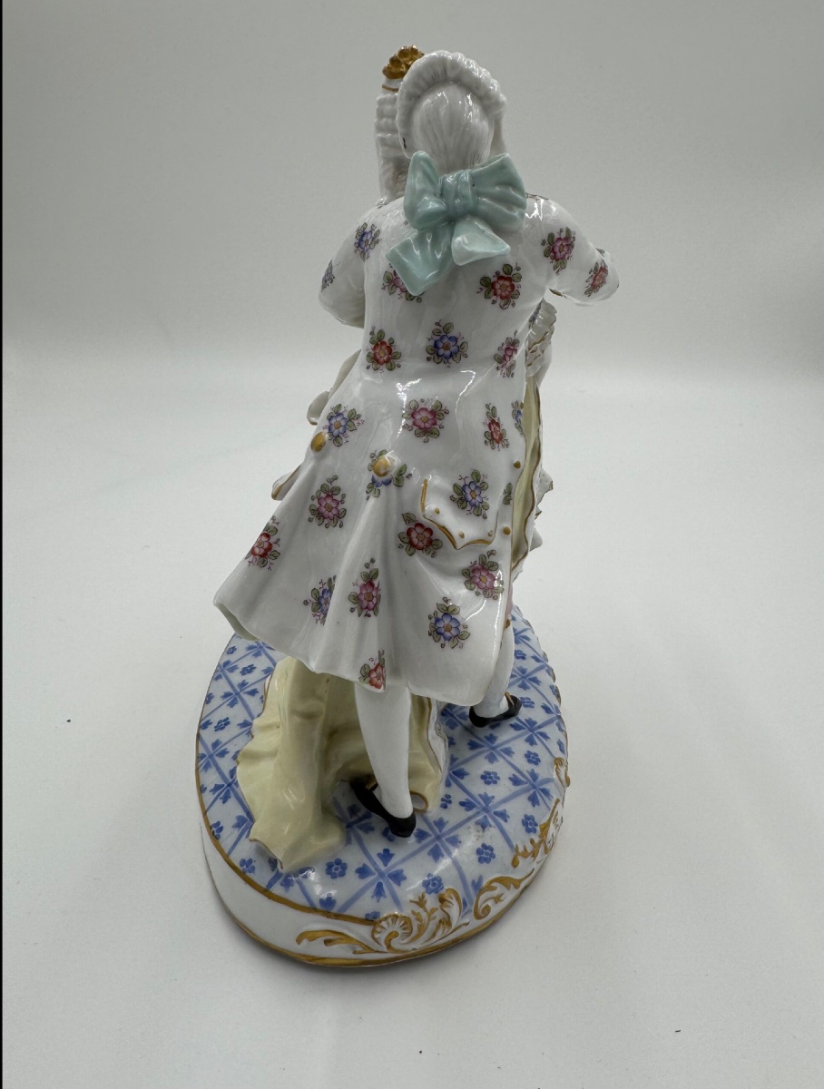 Groupe De Porcelaine, Porcelaine De Paris, Eugène-marx Clauss (1870-1880)-photo-4