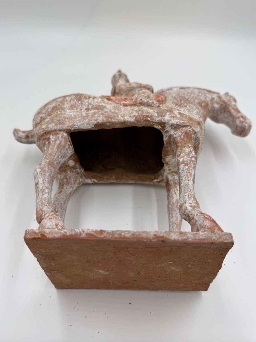 Large Chinese Equestrian Statue (19th Century)-photo-2