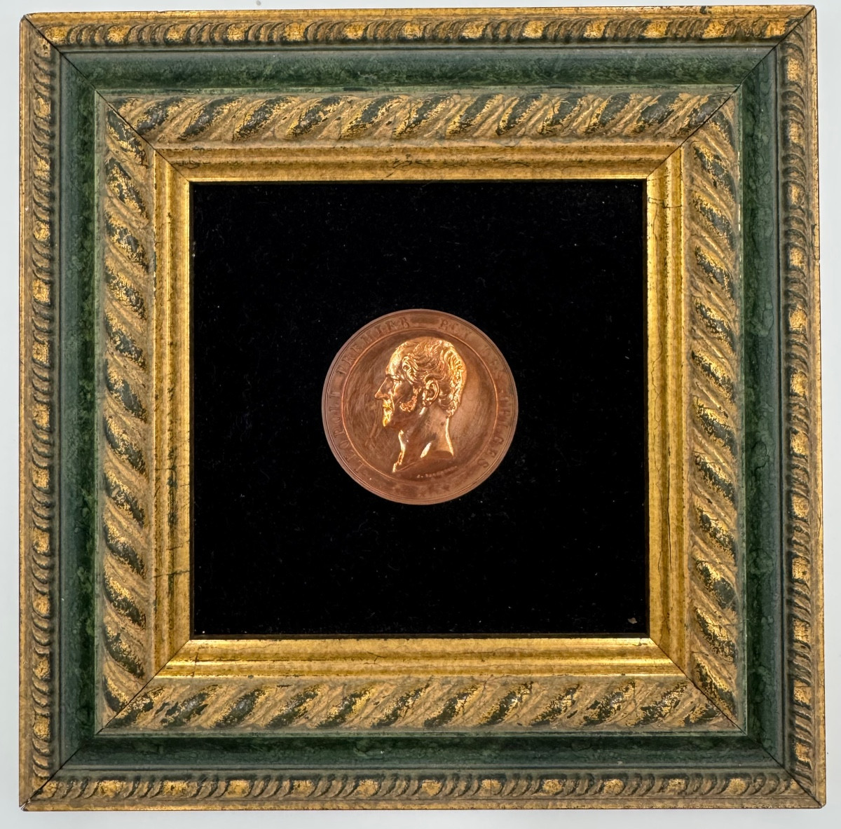 Médaille commémorative, Roi Léopold I, Belgique (1851)