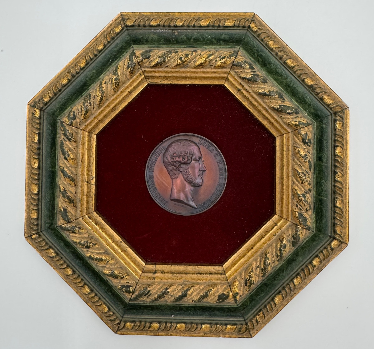 Medallion With The Effigy Of The Duke Of Orleans, Paris (1844)
