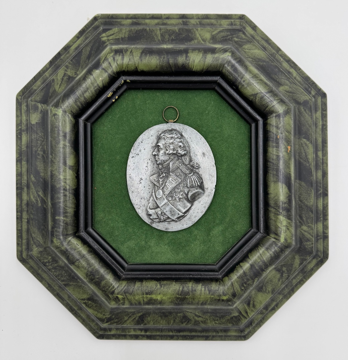 Portret Medallion Of Lord Horatio Nelson (19th Century)