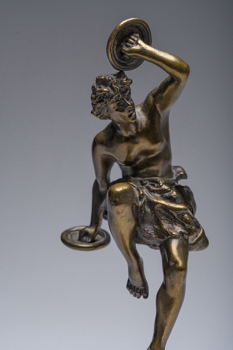Pair Of Dancers With Bronze Cymbals, Ernest Racoulet (1890-1900)-photo-5