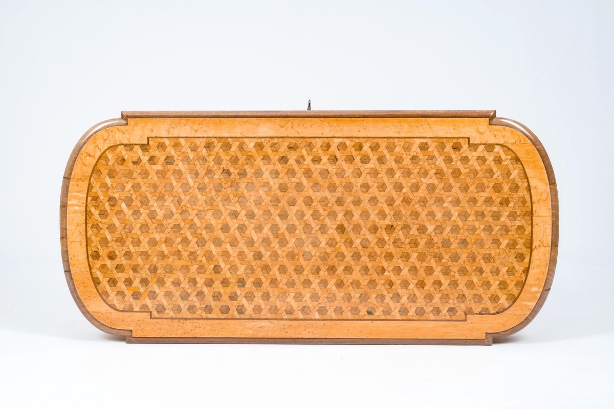 Table d'appoint de style Biedermeier (1890-1900)-photo-3