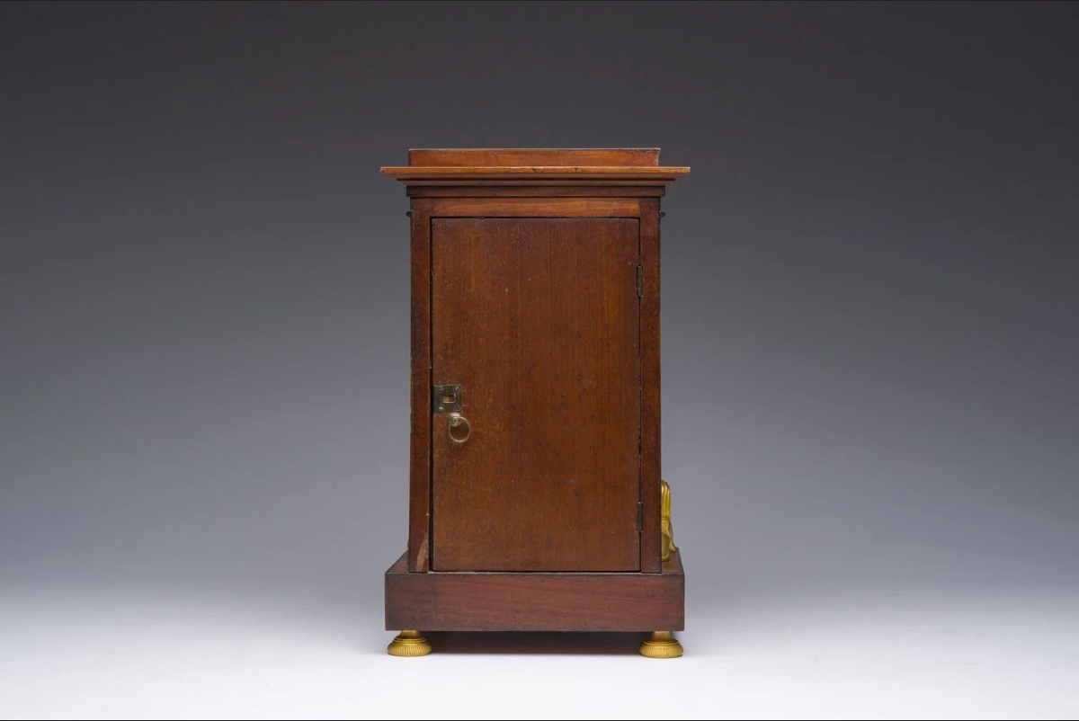 Mahogany Clock, Empire Style, Colin, Paris (1804-1810)-photo-4