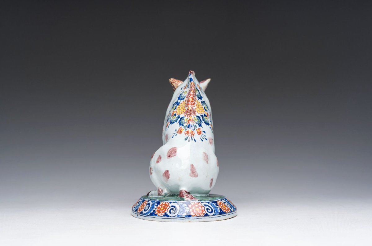 Sculpture d'un sanglier, Jacobus Halder, De Grieksche A, Delft (1764-1768)-photo-3