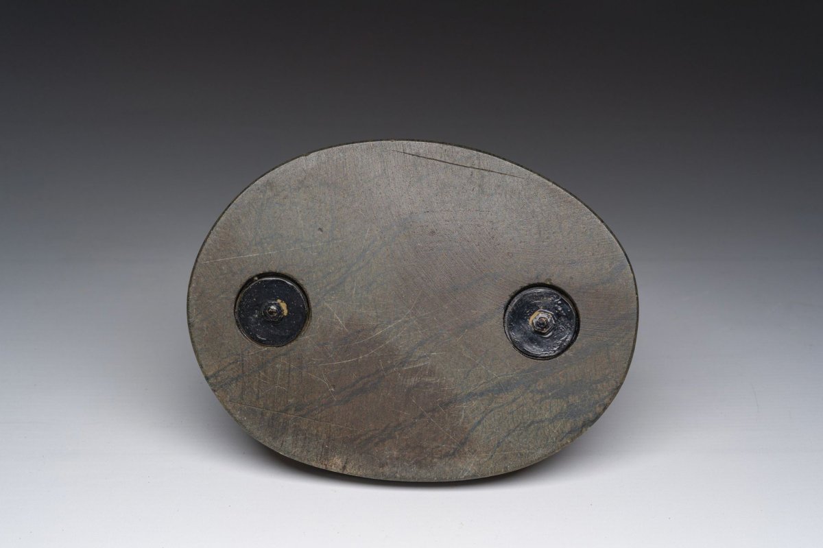 Cold-painted Bronze Inkwell From Vienna (1900-1910)-photo-4