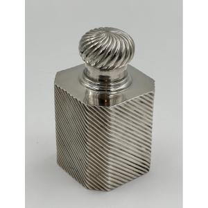 Silver Tea Caddy, Germany, 800 Fineness, 160 Grams