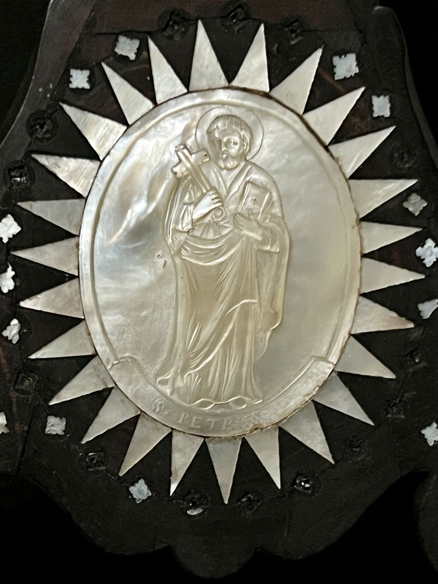 Holy Land Crucifix - Late 18th / Early 19th Century -photo-5