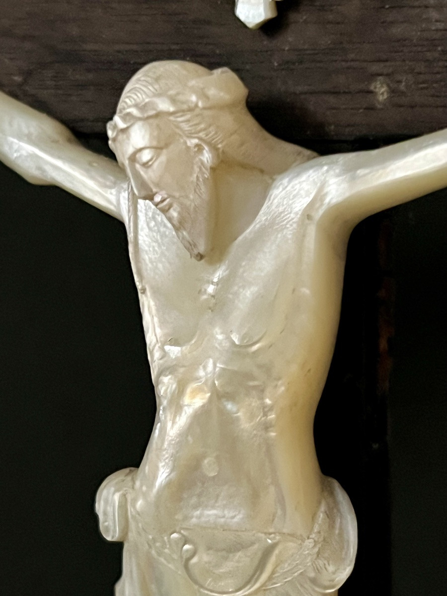 Holy Land Crucifix - Late 18th / Early 19th Century -photo-8