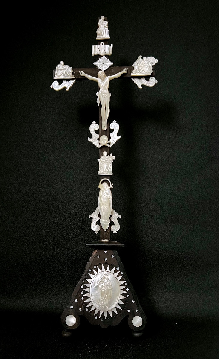 Holy Land Crucifix - Late 18th / Early 19th Century 