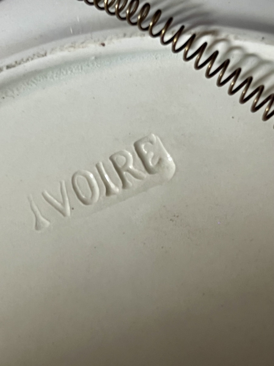 Assiette Maçonnique En Faïence - Loge La Charité - XIXè Siècle -photo-4