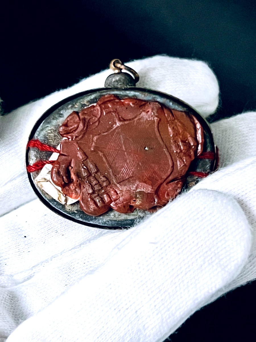 Reliquary Containing A Holy Thorn From The Crown Of Christ, 19th Century - France -photo-2
