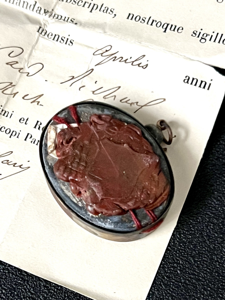 Reliquary Containing A Holy Thorn From The Crown Of Christ, 19th Century - France -photo-2