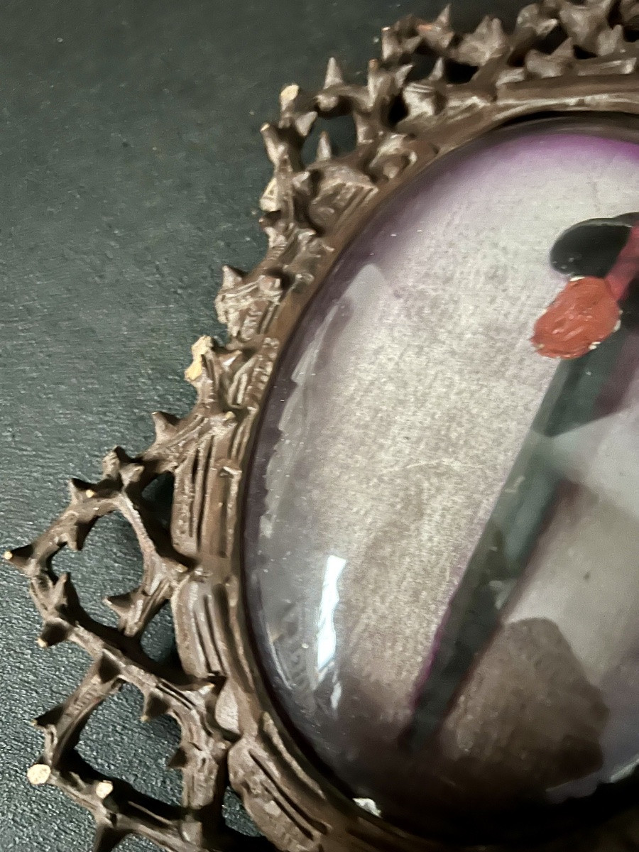 Passion Nail – Contact Relic With Handwritten Certificate Dated 1858-photo-3