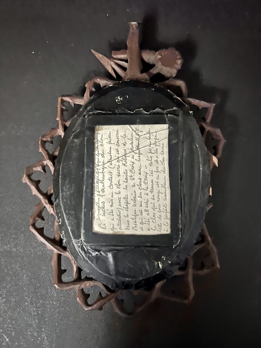 Passion Nail – Contact Relic With Handwritten Certificate Dated 1858-photo-8