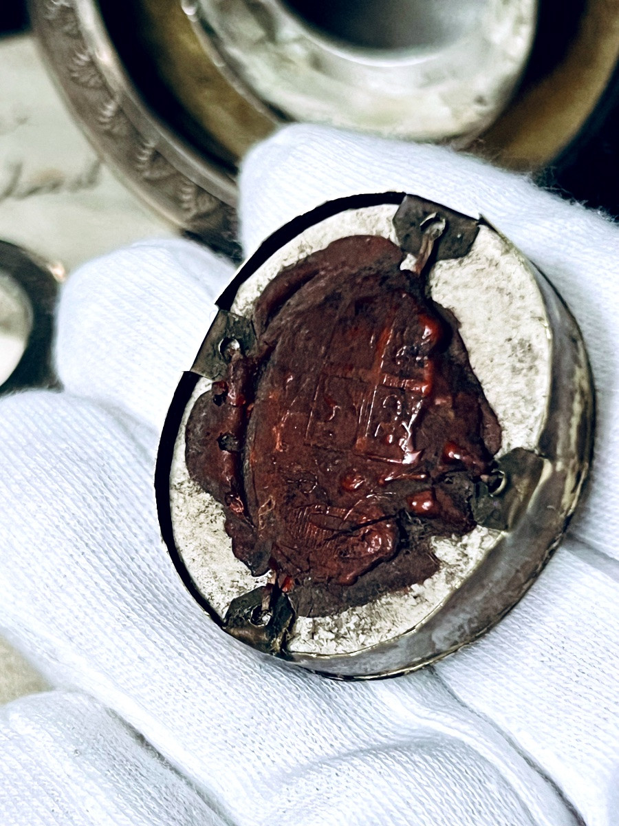 Authentic Reliquary With Relic Of Saint Apollonia (ex Ossibus) - Rome - 1801-photo-4