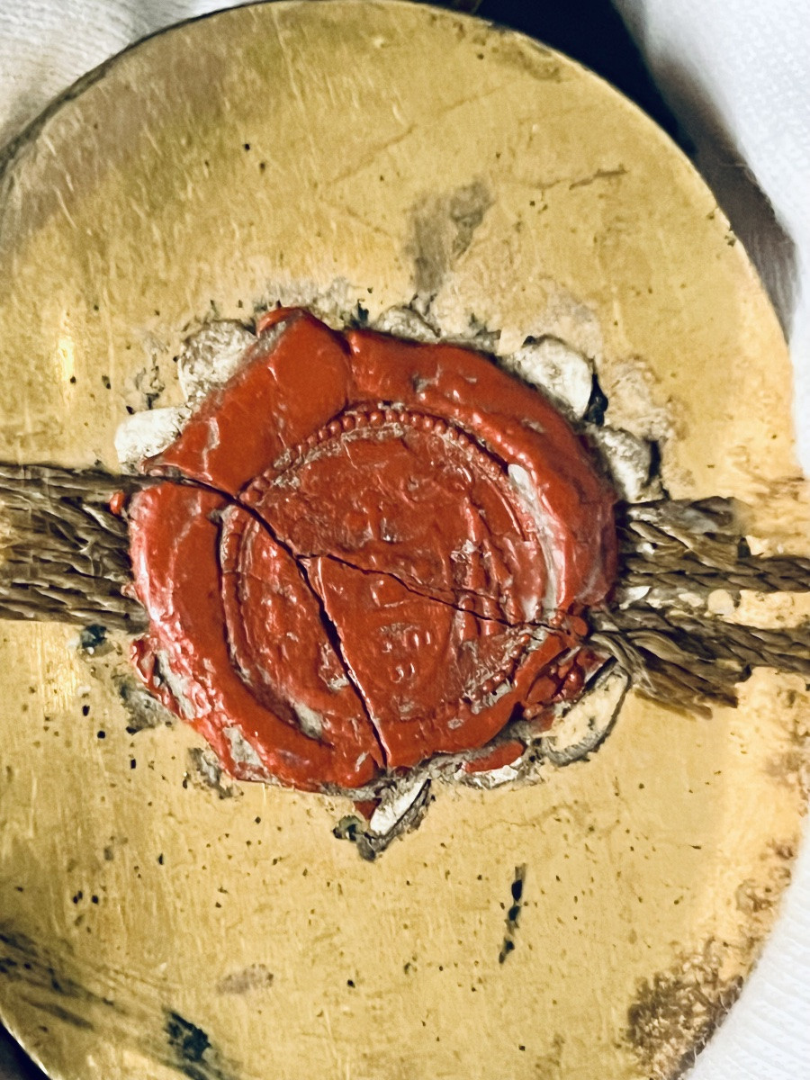 Gold Reliquary With Relic Of  The True Cross And The Passion Of Dnjc , 18th Century - Italy-photo-4