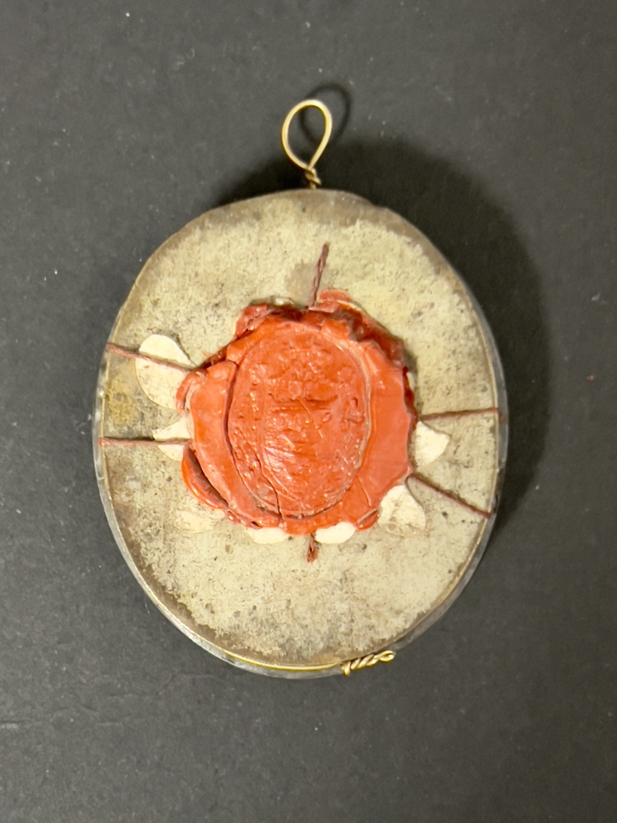 Oval Reliquary Of The Holy Crown Of Thorns – 18th Century-photo-4