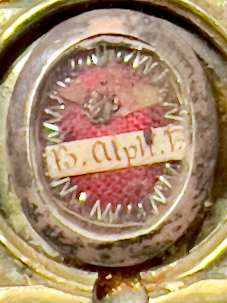 Neo-gothic Reliquary In Gilded Bronze – Relic Of Blessed Alphonsus (b. Alpl. F.)-photo-3