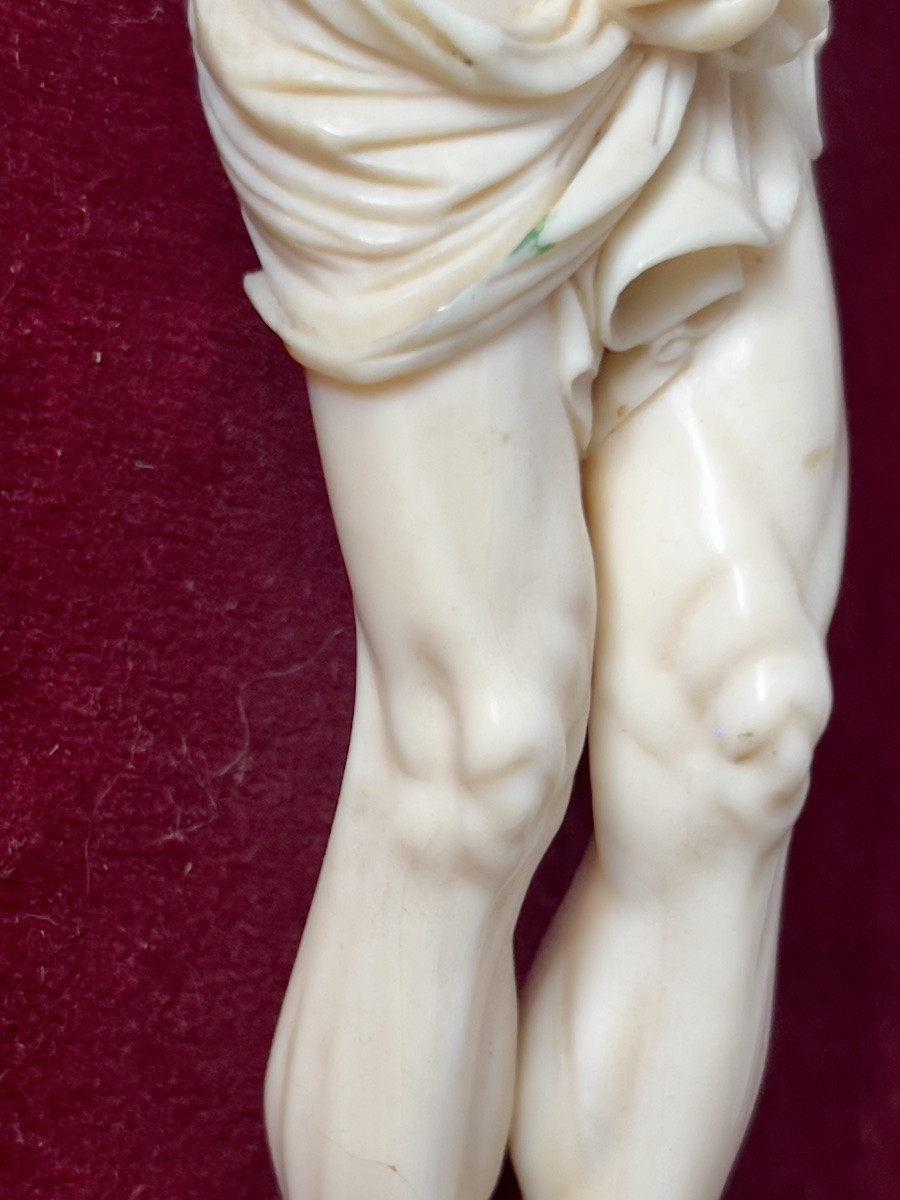 Carved Ivory Christ, Italy, 17th-18th Century + Cites-photo-8