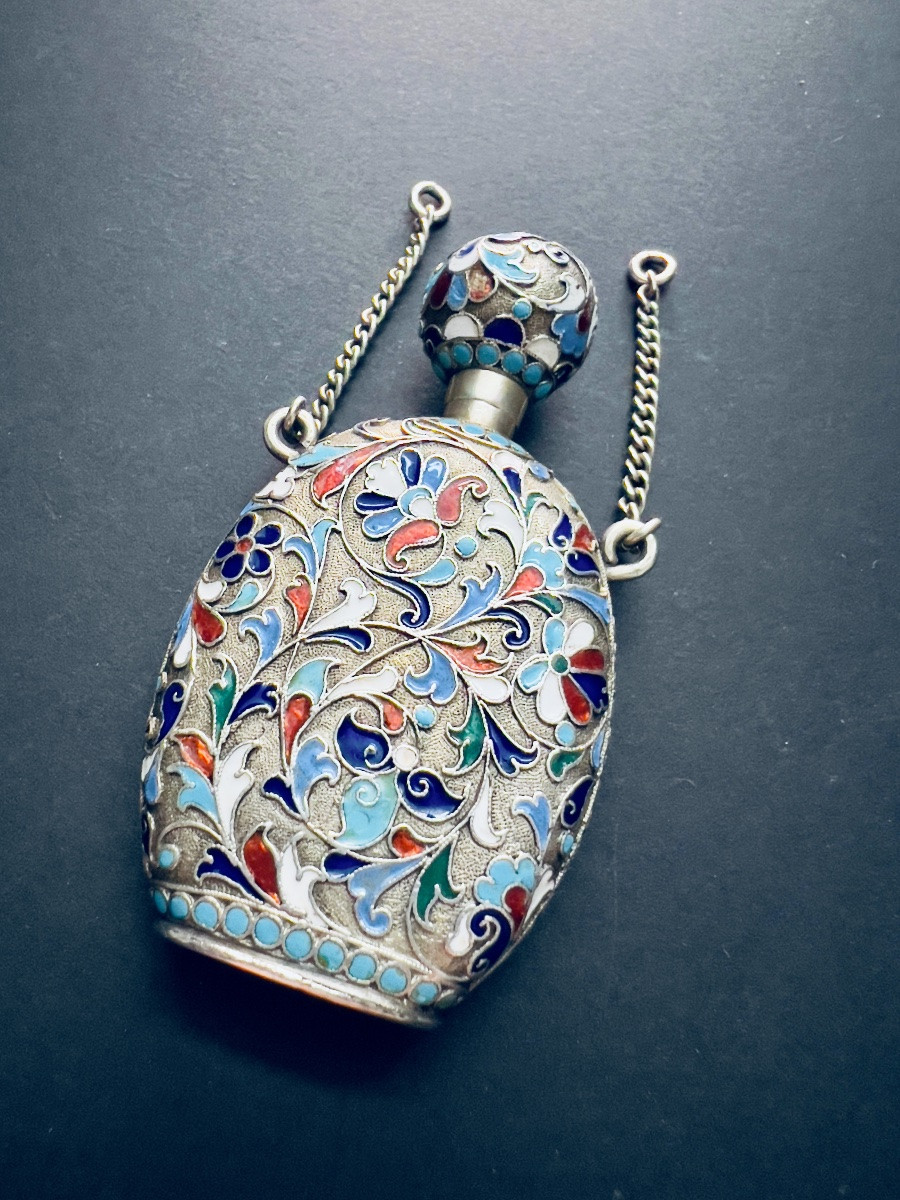 Flacon à parfum en argent - Russie-photo-1