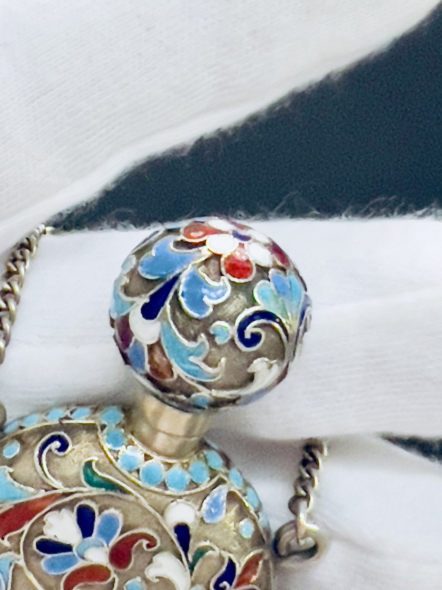Flacon à parfum en argent - Russie-photo-8