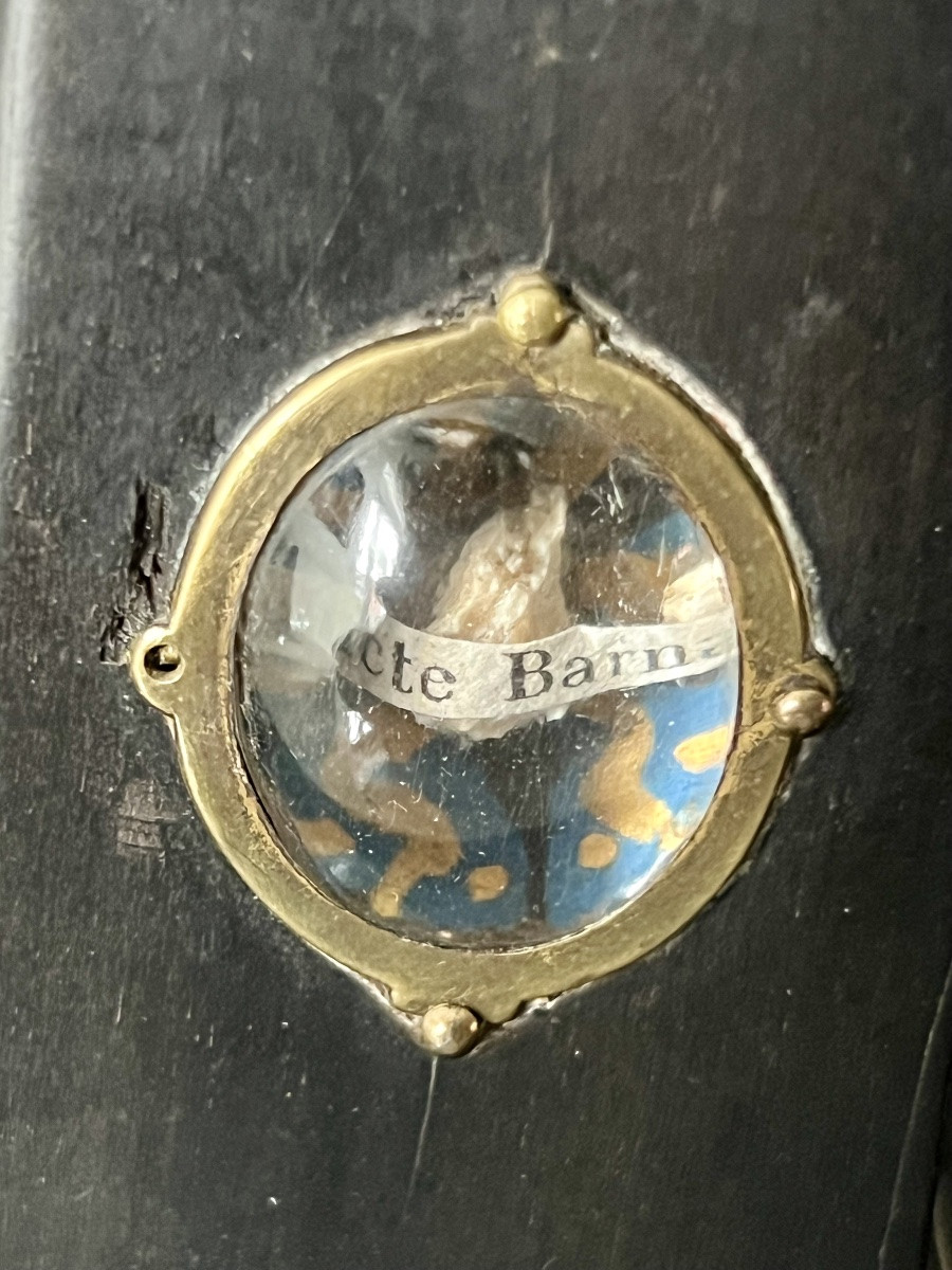 Croix reliquaire d’Autel XIXe  -photo-8