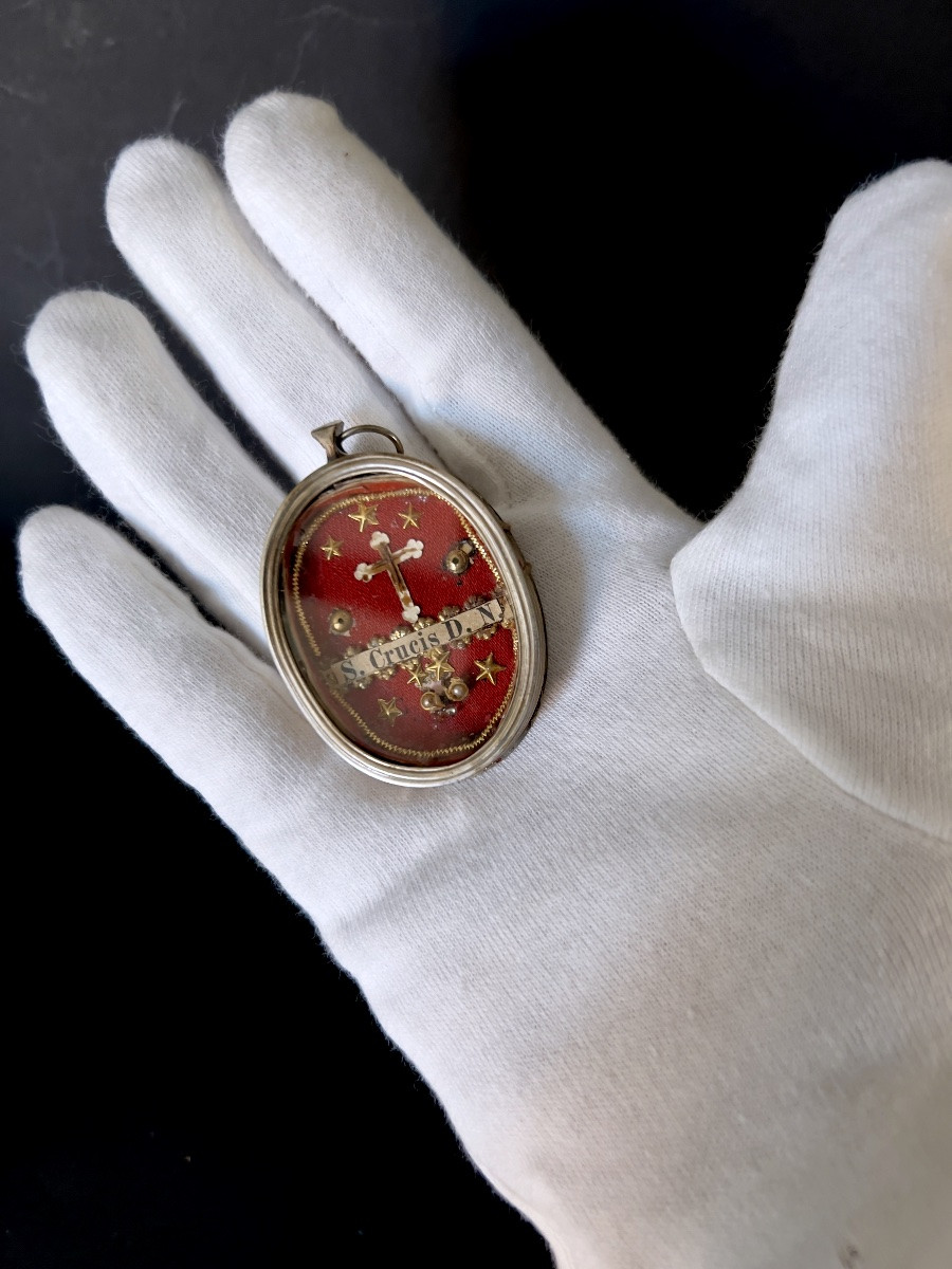Reliquary Of The True Cross - 19th Century - Italy-photo-2