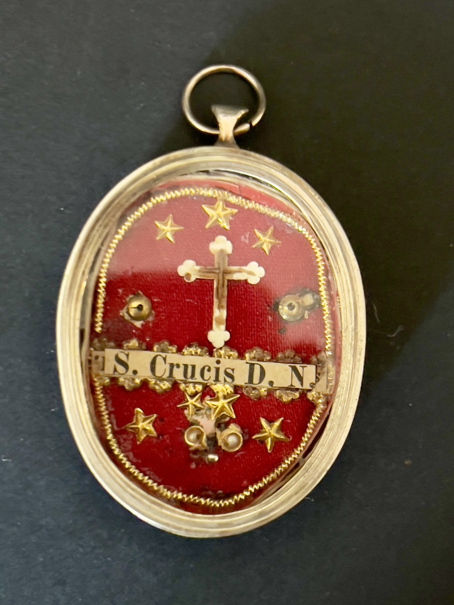 Reliquary Of The True Cross - 19th Century - Italy-photo-1