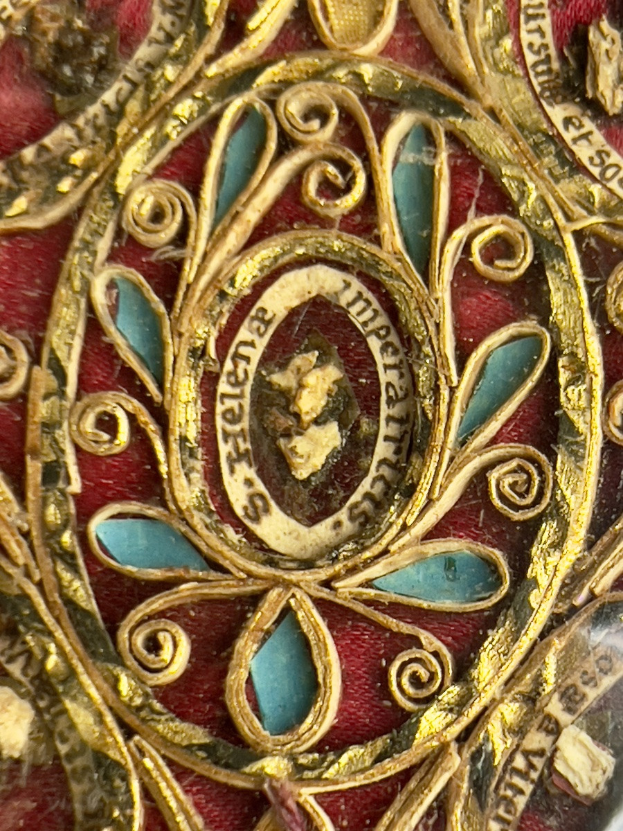 Reliquary Of Saint Helena And Ten Virgin Martyrs, Rome, Circa 1820-photo-4